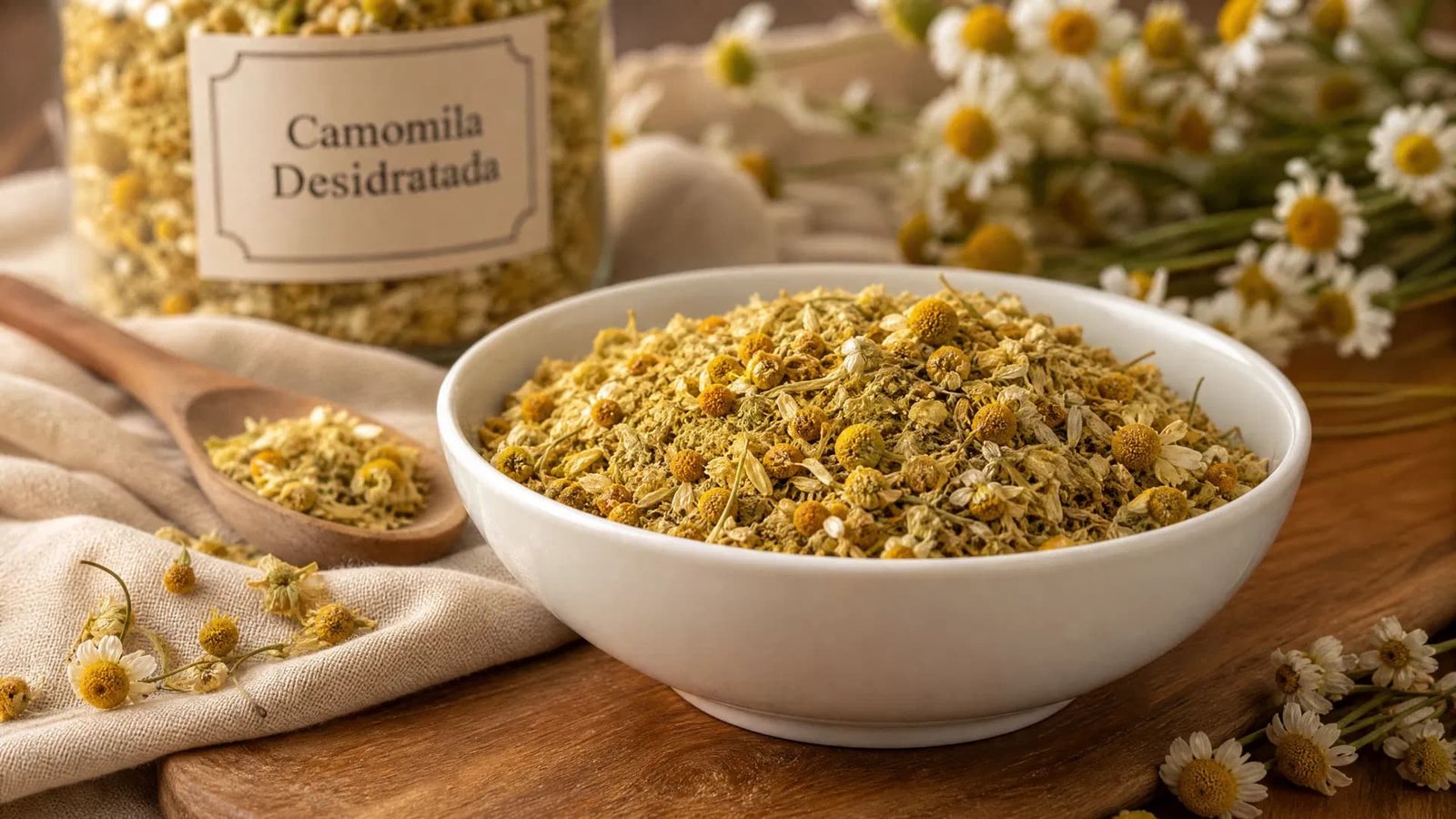Camomila Desidratada